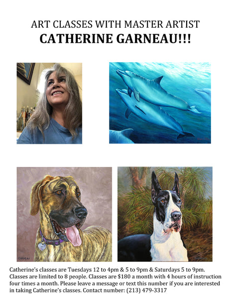 Art Classes for Catherine Garneau