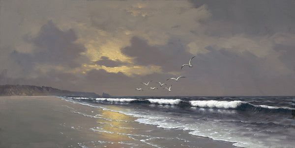 "Coastal Splendor" Giclee on Canvas
