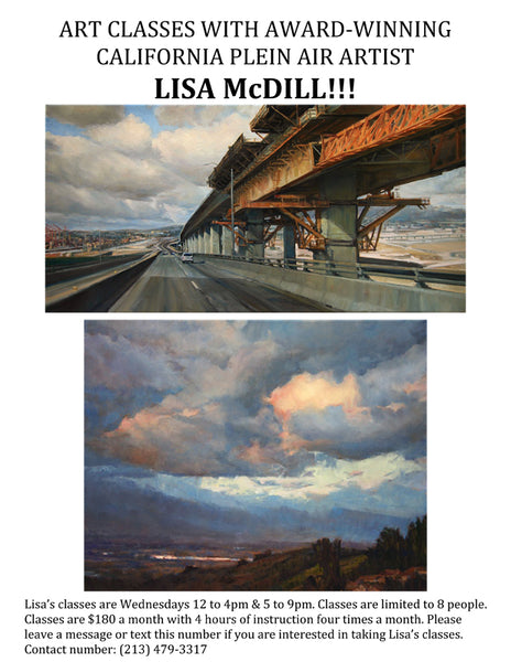 Art Classes for Lisa McDill